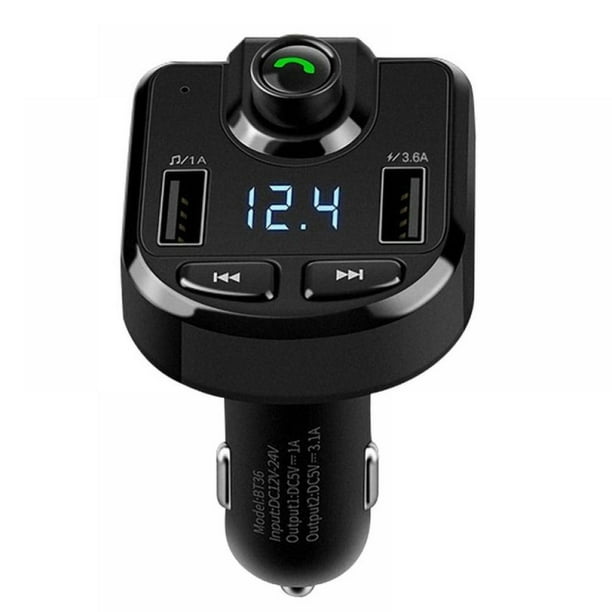 Bluetooth Car Kit FM Transmitter MP3 Player Wireless Radio Adapter USB Charger
